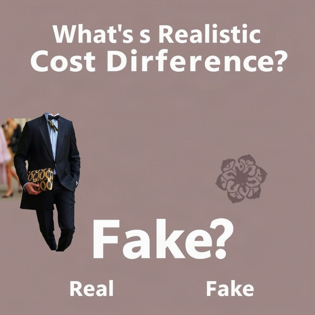 What's the Realistic Cost Difference Between Real and Fake?